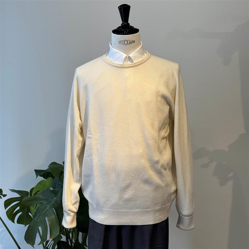 CASHMERE RAGLAN SLEEVE KNIT