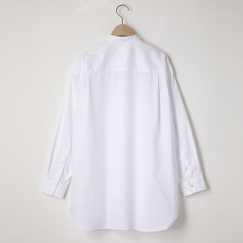 BOSOM BAND COLLAR SHIRT – ＆ease fairfax